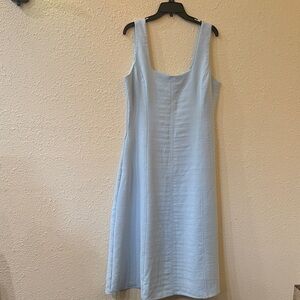 Joie Pale Blue Sleeveless Midi Dress